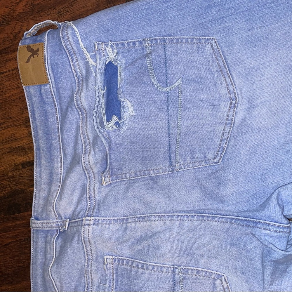 American Eagle jeans super low stretch jegging 20 Long - Picture 2 of 10